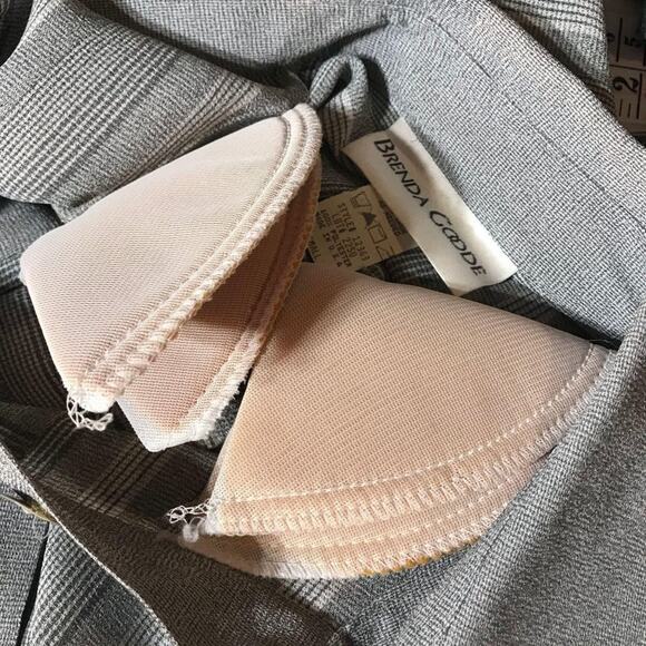 Brenda Goode VTG Button Blouse Size Small Gray Womens Top Shell - Picture 11 of 11